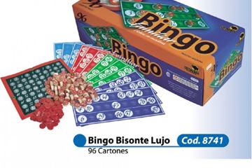 Imagen de Bingo Bisonte Lujo 96 Cartones