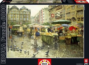 Imagen de Puzzle 6000 Piezas - Mercado, Basilea